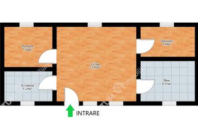 Apartament cu 3 camere decomandate la casa cu curte zona Trei Stejari - 5