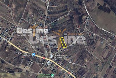 Tomesti-Chicerea, teren intravilan  3523 mp - 2