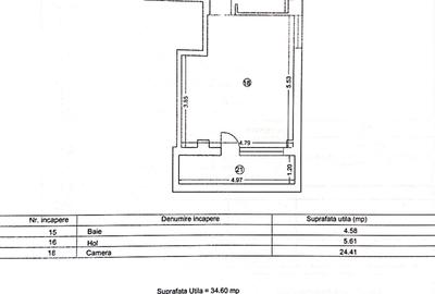 🙋Tomis PLUS 🔸 Garsoniera Decomandata 41m² Balcon Centrala Mobilata Utilata - 7