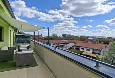 Penthouse 3 camere, terasa de 50mp - la prima inchiriere - 24