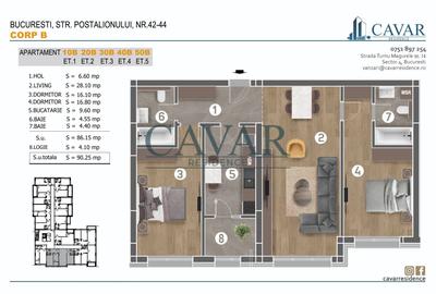 Alege Inteligent. Alege Proiectele Cavar Residence - 2