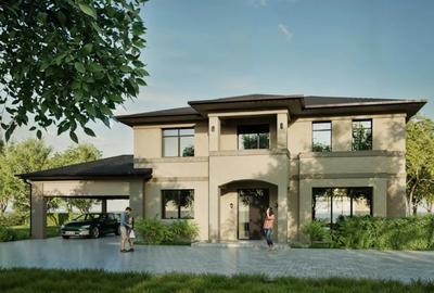 Casă individuală pasivă nZEB de vânzare în Florești, ansamblu exclusivist - 1