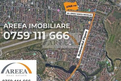 Teren 4768 mp cu deschidere la Erou Iancu Nicolae - 5