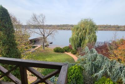 Vila lac snagov in cea mai buna portiune a lacului, ponton, garaj barca, piscina - 7