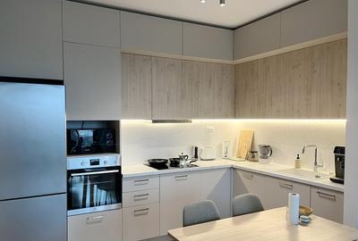 Apartament nou 2 camere Baneasa Pta Presei Straulesti, terasa 8 mp, la cheie! - 1