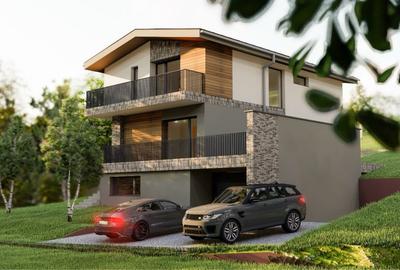 Casa spatioasa 220mp, 550mp teren, Chinteni - 4