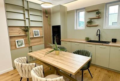 Apartament cu 3 camere semidecomandat, mobilat în Florești