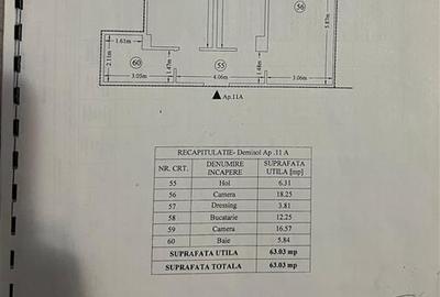 Apartament cu 2 camere decomandat, situat in zona Capat CUG – Sos. Nicolina - 12
