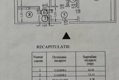 Apartament 2 camere parter plus balcon zona metrou Romancierilor - 6