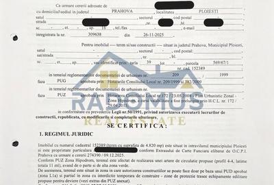 Oportunitate de investiție – Teren intravilan Ploiești - 2