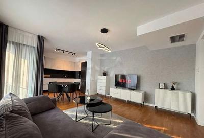 Apartament cu 2 camere semidecomandat, mobilat în Herăstrău