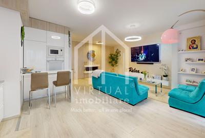 Apartament cu 3 camere, 71mp utili+balcon 12mp, loc de parcare - 7