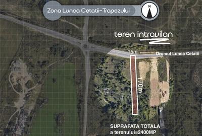 Teren Construcții intravilan de 2400 mp, în Splaiul Unirii