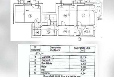 Apartament-de vânzare-4 camere-decomandat-zona Pacii-Iuliu Maniu - 17