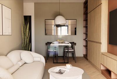 Apartament 2 camere tip studio cu bucatarie deschisa - 3