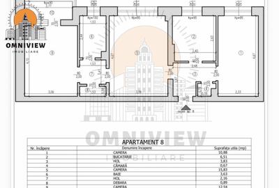 Apartament 3 camere cu balcon și garaj opțional | Râșnov ISR - 7