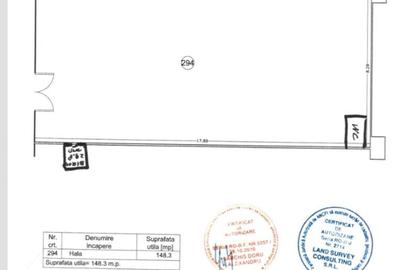 Pantelimon spatiu depozitare suprafata 143 mp etaj 1 - 8