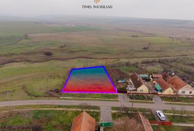 Teren Ianova 1200 mp, vatra satului | asfalt, utilitati | Comision 0% - 12