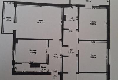 Apartament spatios cu 4 camere, 2 locuri de parcare – zona Iulius Mall - 2