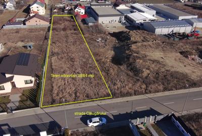 Teren Construcții intravilan de 3884 mp, în Mărăței