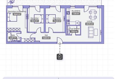 Apartament premium 4 camere de vanzare | Cambridge School | Jolie Ville Galleria - 12
