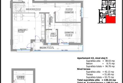 PENTHOUSE SPLAIUL UNIRII-DELTA VACARESTI,Etaj 5-6,Scara Interioara,3-7 Camere ! - 15