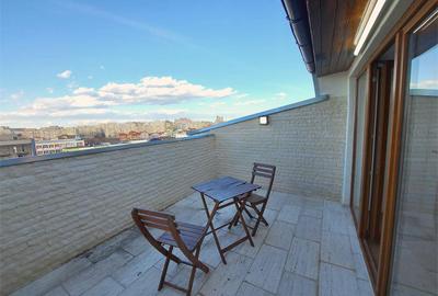 Penthouse 3 camere, 105 mp, terasa 15 mp, zona Eminescu, bloc nou - 14
