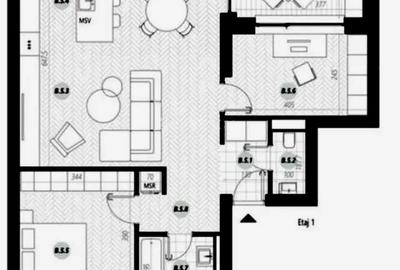 3 camere premium | Bloc 2024 | Parcare & boxă | Pipera Plaza - 8