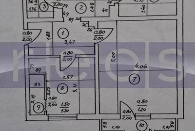 VANZARE 3 CAMERE | DECOMANDAT- VEDERE MIXTA |  ZONA NERVA TRAIAN - 11