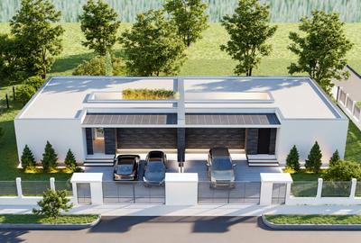 Duplex Modern – 4 Camere | Curte Interioară de luminină - 0% COMISION - 2