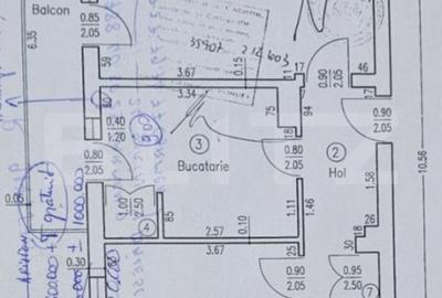 Apartament cu 2 camere decomandat, mobilat în 1 Mai