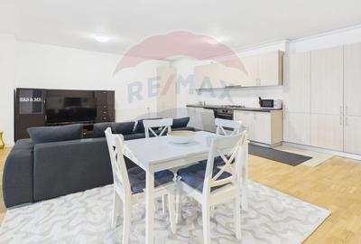 Apartament cu 2 camere semidecomandat, mobilat în Pipera