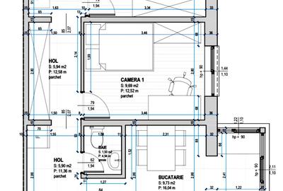 Apartament modern cu 3 camere, 66 mp utili - zona Lunei - 11