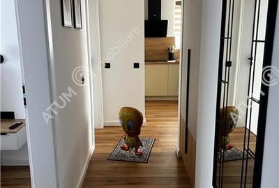 Penthouse 3 camere 2 bai parcare mobilat complet Turnisor Sibiu - 19