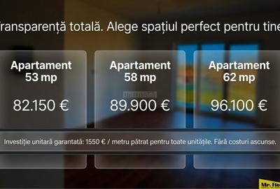 Apartament 2 camere - Construcție Nouă în Moșnița Nouă - de la 82.150E - 6