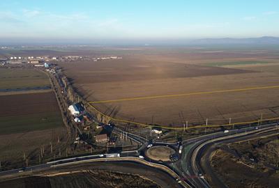 Teren de vanzare Vladimirescu Arad, la sens giratoriu DN7-Centura Est - 4