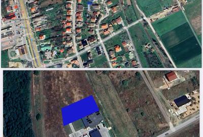 Teren intravilan - 1000 mp, Șag, județul Timiș - pt servicii,comert,productie - 3