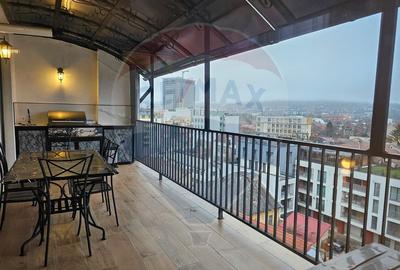 Inchiriez apartament de LUX cu 3 camere terasa, parcare zona Centrala - 1