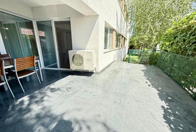 Apartament cu 3 camere semidecomandat, mobilat în Pipera