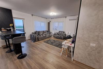 3 camere  bloc nou, 80 mp utili , balcon de 20 m - 4