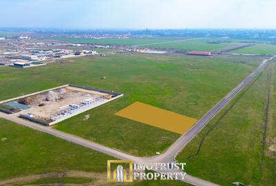 Teren logistic de vânzare 5.000 mp – acces Centura Arad | PUZ aprobat - 1