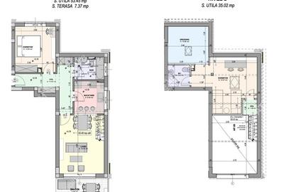 Penthouse cu 3 camere mobilat si utilat complet cartierul Turnisor - 7