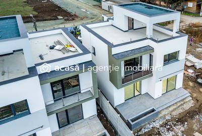 Vilă nouă cu terasă panoramică – design premium, 4 dormitoare, în Gai - 1