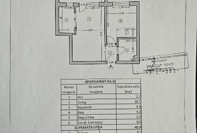 Apartament de vanzare 2 camere - tip studio - 11