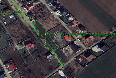 Saucesti-platou Bogdan Voda-intravilan-1.200 mp-apa-canalizare-curent electric - 1