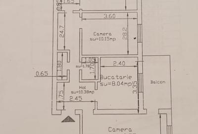 Canta Moara de Foc, apartament liber, 3 camere, decomandat - 5