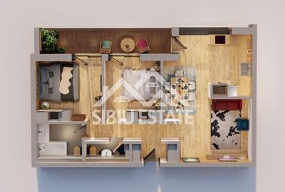 Apartament Premuim 3 camere garaj Sibiu central - 7