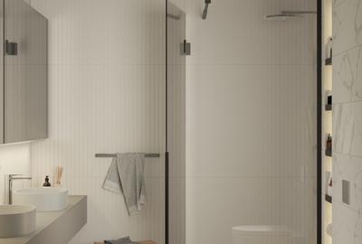 Antracit Coandă - 4 camere+ 3 băi - Bucătărie închisă - Bloc boutique 4 etaje - 9