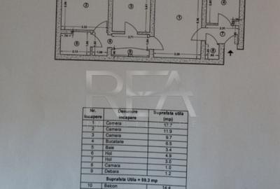 Apartament 3 Camere în Titan - 17