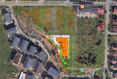 Teren 2925 mp PUZ S+P+3E Musicescu – 45 apart. + comercial – direct proprietar - 4